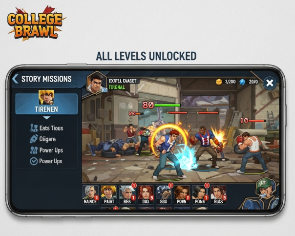 College Brawl Offline Mode